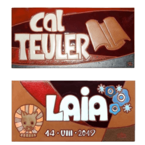 Rajoles personalitzades (sense fusta)